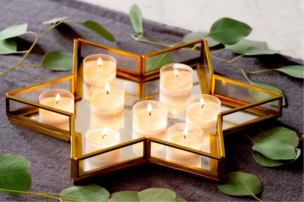 Adara Rituals Decorations Stella Mirror Star of David Tray