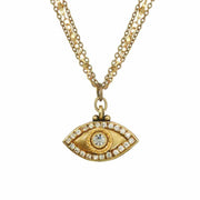 Michal Golan Necklaces Gold Evil Eye Necklace by Michal Golan