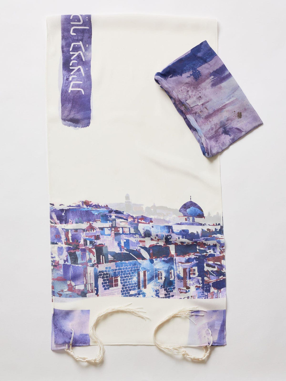 Advah Tallises Jerusalem Silk Tallit by Advah Designs